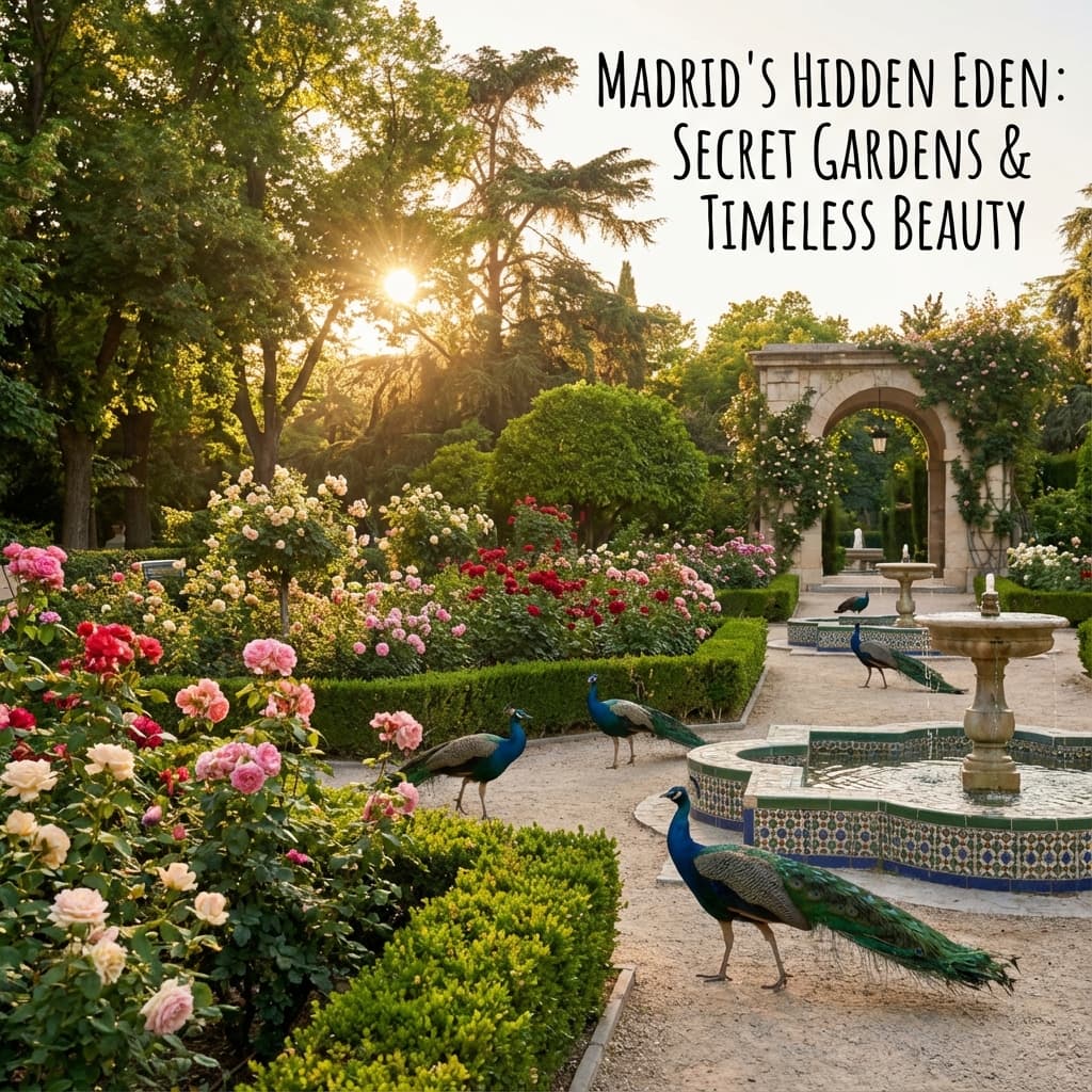Madrid Secret Gardens: Hidden Oases Beyond Retiro