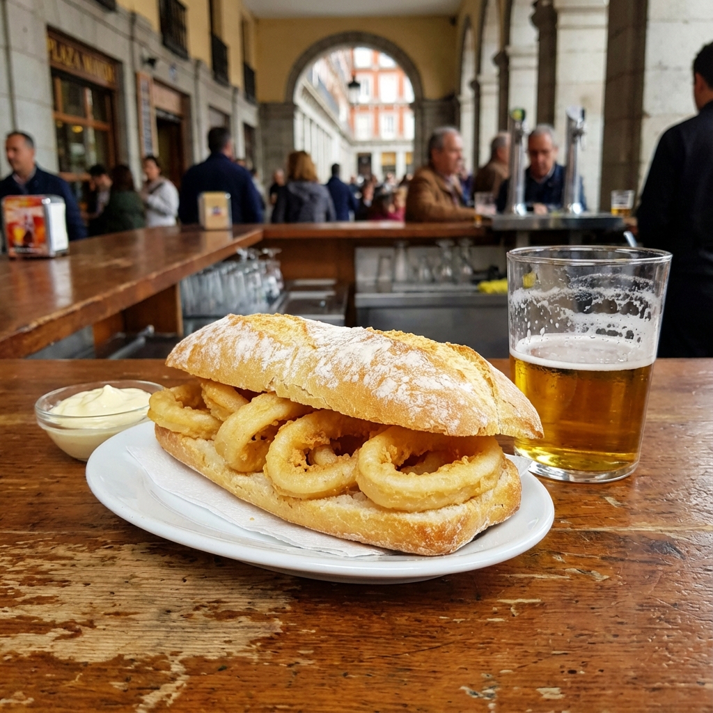 Madrid Calamari Sandwich